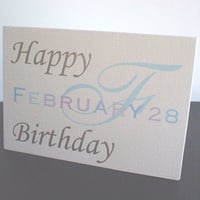 バースデーカード《7月／日にち入り》 | KIFNASK