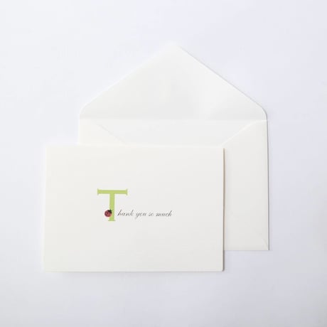 サンキューカード《てんとう虫》ゴールド