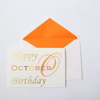 お誕生日カード バースデーカード 6月生まれ 4枚セット | ms. colorfreak