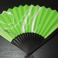 【2024/6/28-7/3 期間限定】イニシャル扇子 （グリーン）