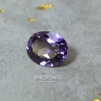 S様オーダー (シンセティック)アレキサンドライトのネックレス