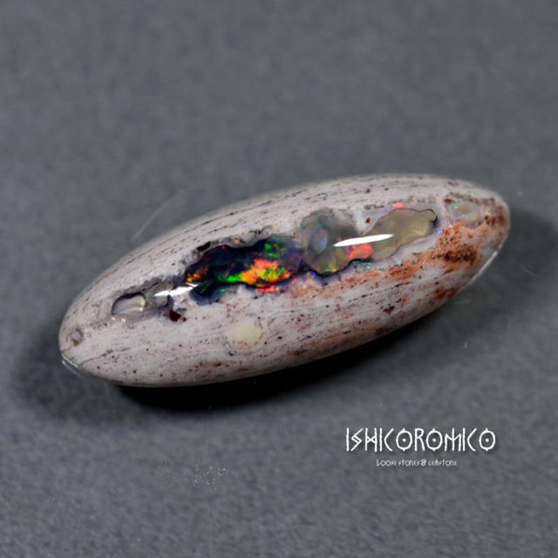 母岩つきオパール (メキシコ産) | 手磨き天然石のお店-イシコロミコ