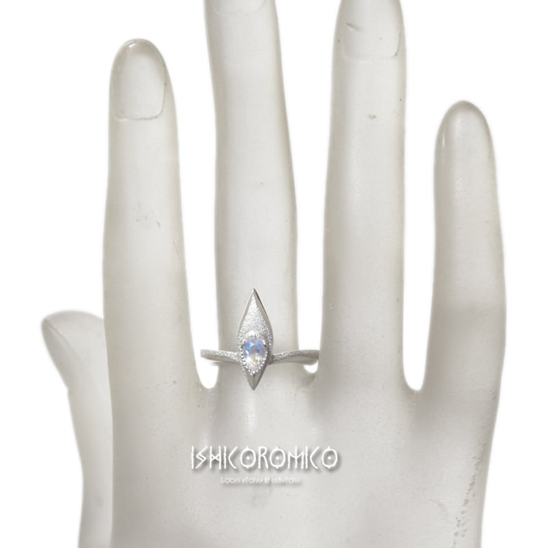 アンデシン-ラブラドライトのリング | 手磨き天然石のお店-イシコロミコ