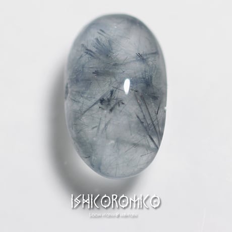 ブルートルマリン入り水晶 (インディゴライトインクォーツ) ブラジル産