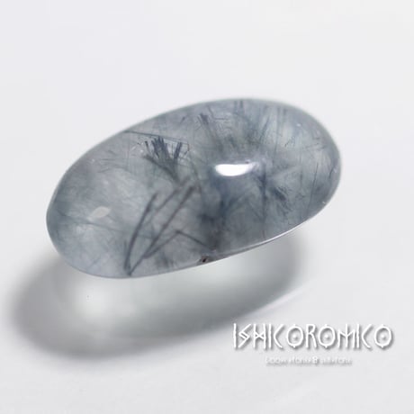 ブルートルマリン入り水晶 (インディゴライトインクォーツ) ブラジル産