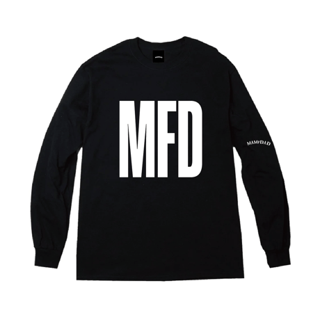 MFD Square Logo Long T-shirts Black