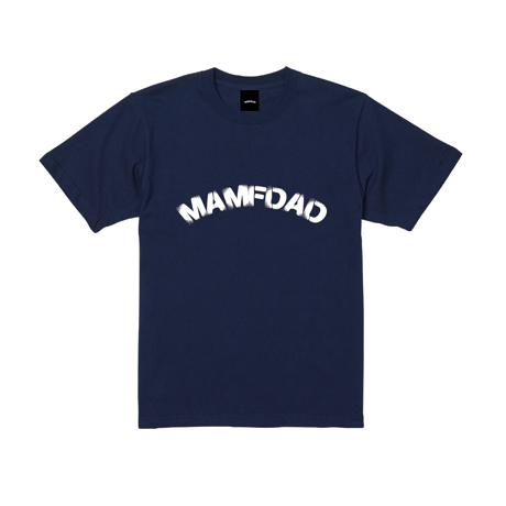【Distort Arch Logo Tee Navy】