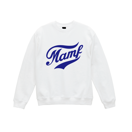 Sporty logo Sweat White