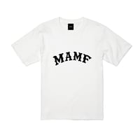 【MAMF LOGO T White】