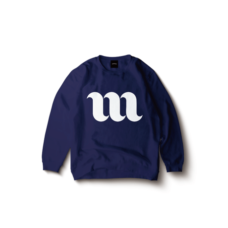 m Logo Sweat Navy