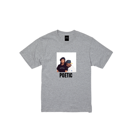 Poetic T-shirts Gray