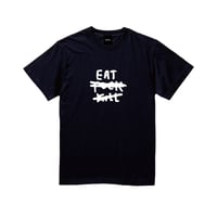 【EAT GRAPHIC T Black】