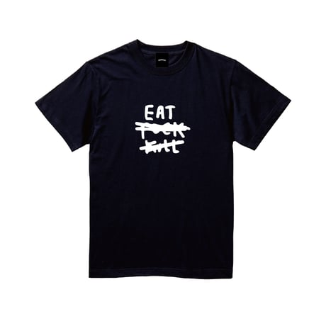 【EAT GRAPHIC T Black】