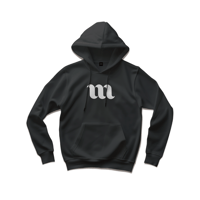 m Logo Hoodie Black