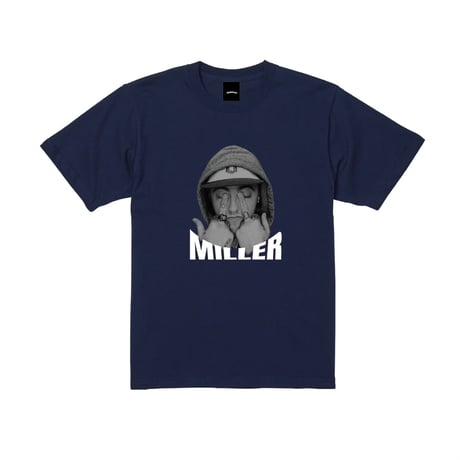 【MILLER GRAPHIC T Navy】