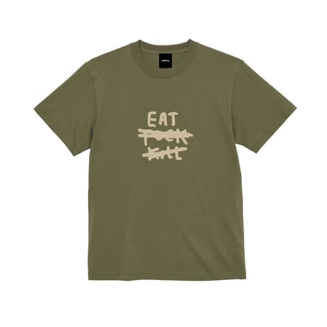 【EAT GRAPHIC T Olive】