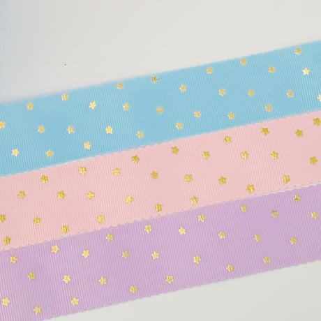 パステル MIX 星 3ヤード☆ハンドメイド☆パーツ☆資材☆キッズアクセサリー☆かわいい☆ゆめかわいい☆パステル☆
