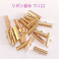 リボン留め  25ミリ 20個☆ハンドメイド☆パーツ☆素材☆キッズアクセサリー☆かわいい☆ゆめかわいい☆パステル