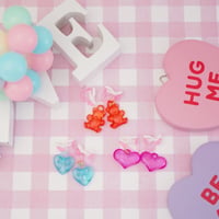 【キット販売】キッズイヤリングセットA  ☆ハンドメイド☆パーツ☆素材☆キッズアクセサリー☆かわいい☆ゆめかわいい☆パステル