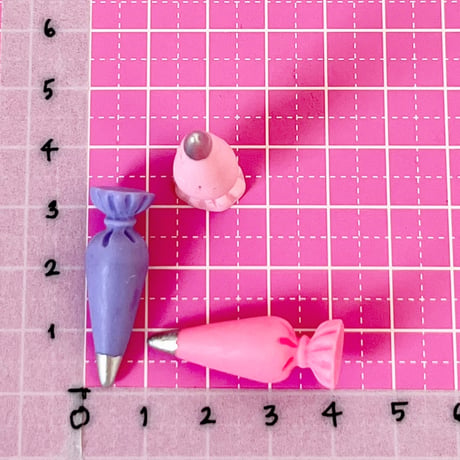 訳あり ホイップクリーム 絞り袋  デコパーツ 10個 ☆ハンドメイド☆パーツ☆素材☆キッズアクセサリー☆かわいい☆ゆめかわいい☆パステル