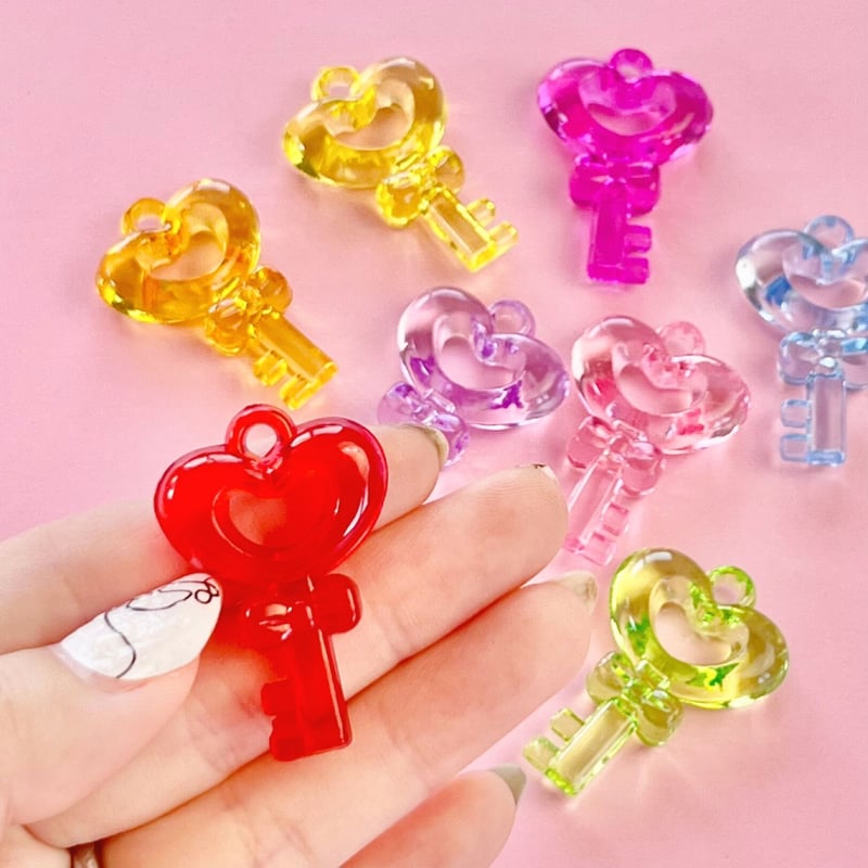 （レア）　グリンダ　キーチャーム　ルームメイト 名入れ】全6種/クリアチャーム キーホルダー キーチャーム 透明
