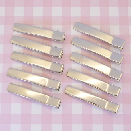 お得！やっとこピン 60mm 100個 ベビー ヘアクリップ ☆ハンドメイド☆パーツ☆素材☆キッズアクセサリー☆かわいい☆ゆめかわいい☆パステル