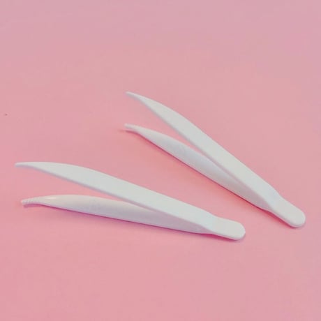 プラスチック ピンセット 10本 ☆アクセサリーキット ☆ハンドメイド☆パーツ☆素材☆キッズアクセサリー☆かわいい☆ゆめかわいい☆パステル