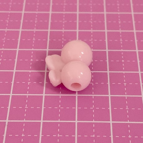 パステル さくらんぼ ビーズ 30個 ☆ハンドメイド☆パーツ☆素材☆キッズアクセサリー☆かわいい☆ゆめかわいい☆パステル☆ファンシーぷらんたん