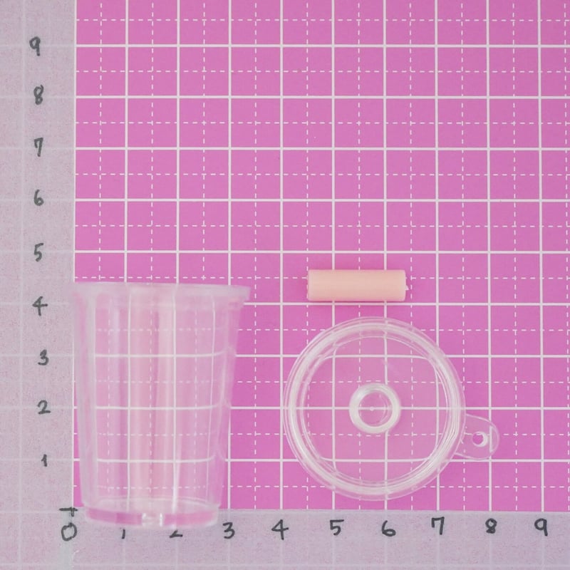 カプセル ドリンク チャーム 3個 ☆ハンドメイド☆パーツ☆素材