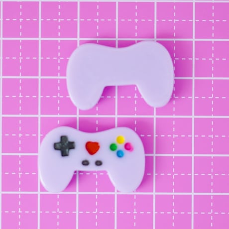 ゲームコントローラー 10個 デコパーツ ☆ハンドメイド☆パーツ☆素材☆キッズアクセサリー☆かわいい☆ゆめかわいい☆パステル☆