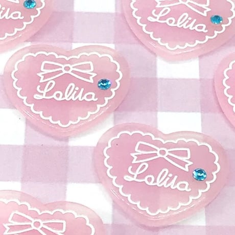 ハート リボン 4個☆ハンドメイド☆パーツ☆素材☆キッズアクセサリー☆かわいい☆ゆめかわいい☆パステル☆