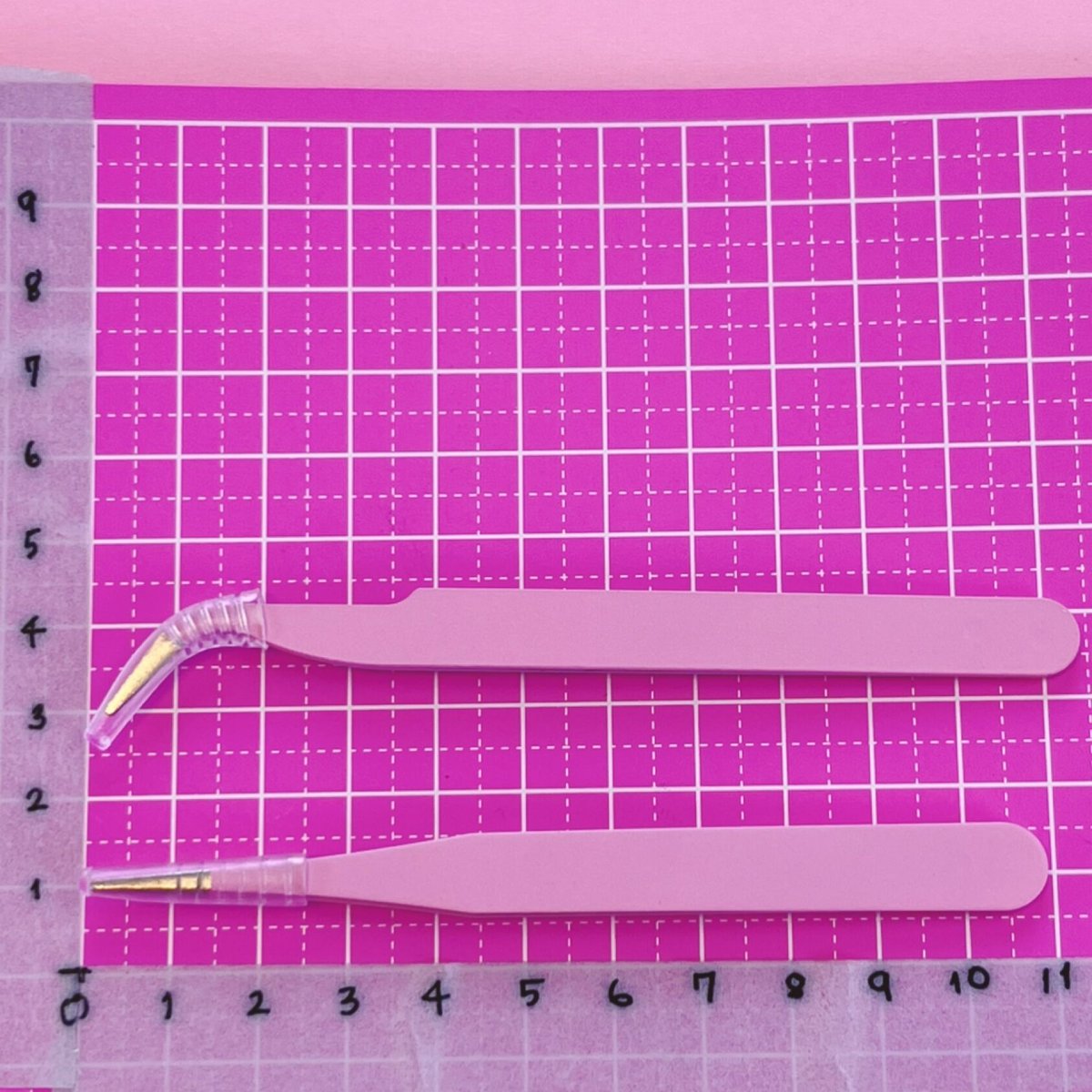 ピンセット 2本セット ピンク ☆ハンドメイド☆パーツ☆素材☆キッズ