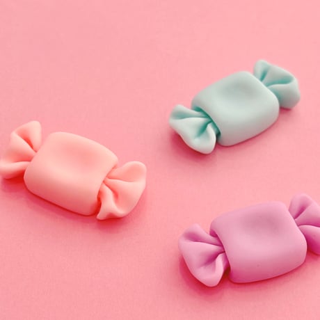 ゆめかわキャンディ 6個 デコパーツ ☆ ハンドメイド☆ハンドメイドパーツ☆かわいい☆デコ☆デコパーツ ☆ホイップデコ☆ ヘアピン☆ ヘアゴム