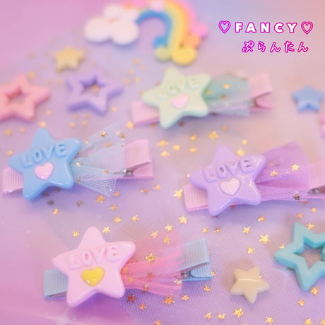 お得！やっとこピン 60mm 100個 ベビー ヘアクリップ ☆ハンドメイド☆パーツ☆素材☆キッズアクセサリー☆かわいい☆ゆめかわいい☆パステル