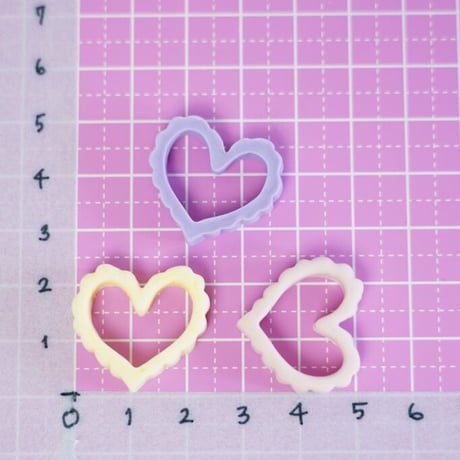 ハート パスタ デコパーツ 10個 ☆ハンドメイド☆パーツ☆素材☆キッズアクセサリー☆かわいい☆ゆめかわいい☆パステル