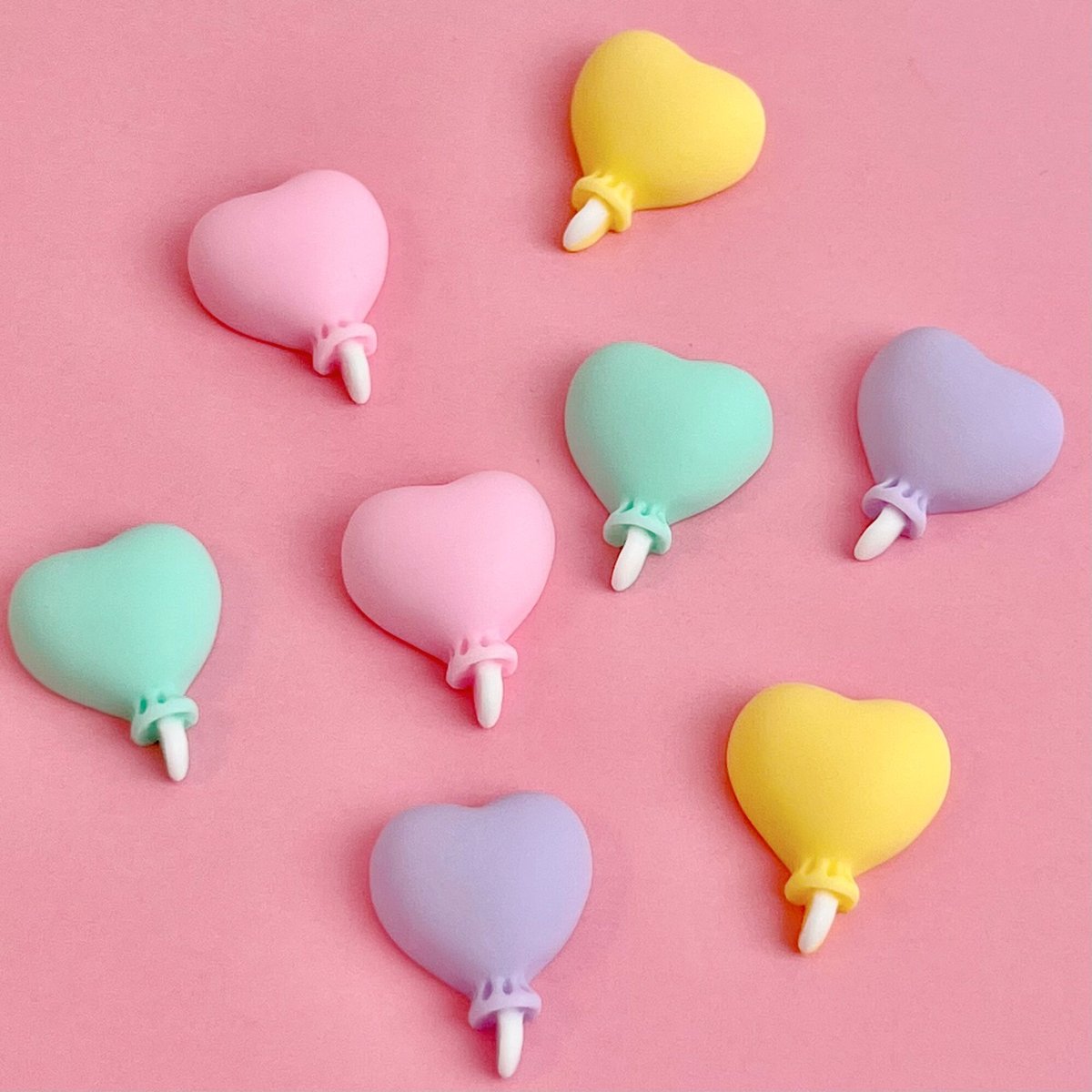 FUWARA♡パステルハート♡シングルケット♡ハンドメイド FUWARA♡パステルハート♡シングルケット♡ハンドメイド