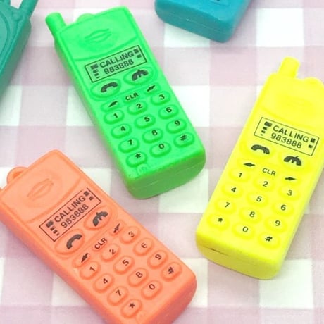 phone チャーム 4個☆ハンドメイド☆パーツ☆資材☆キッズアクセサリー☆かわいい☆ゆめかわいい☆パステル☆
