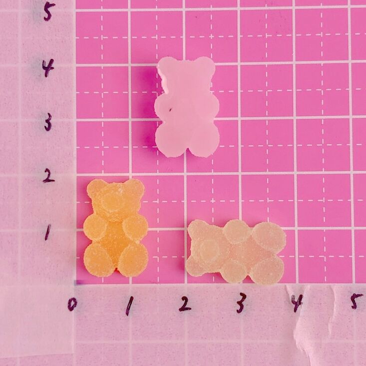 くまグミ シュガー デコパーツ 14個☆ハンドメイド☆パーツ☆素材