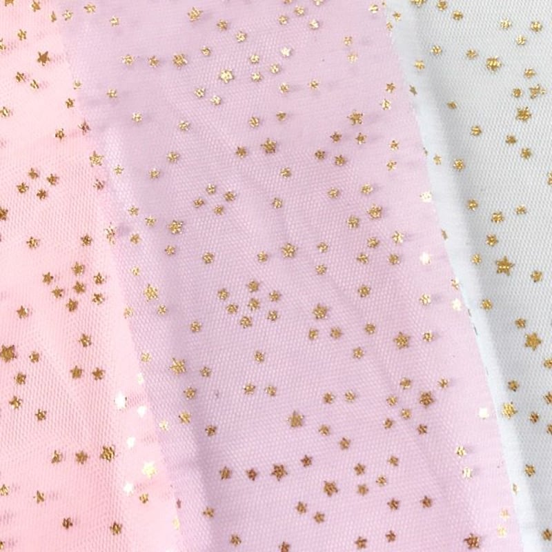 子供 キッズ☆ゆめかわ☆ヘアゴム☆チュール☆リボン☆星☆スター☆