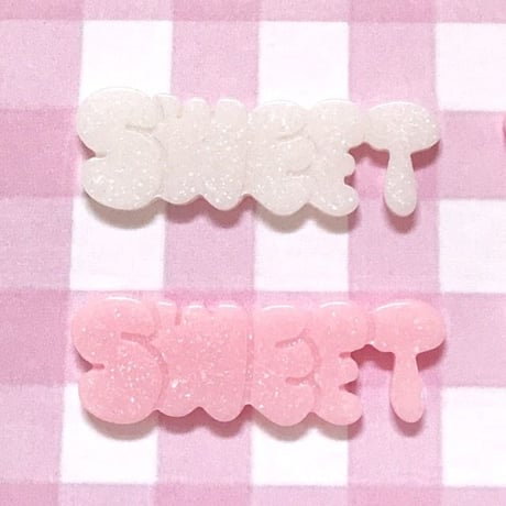 ゆめかわ♡SWEET デコパーツ 4個☆ハンドメイド☆パーツ☆素材☆キッズアクセサリー☆かわいい☆ゆめかわいい☆パステル☆