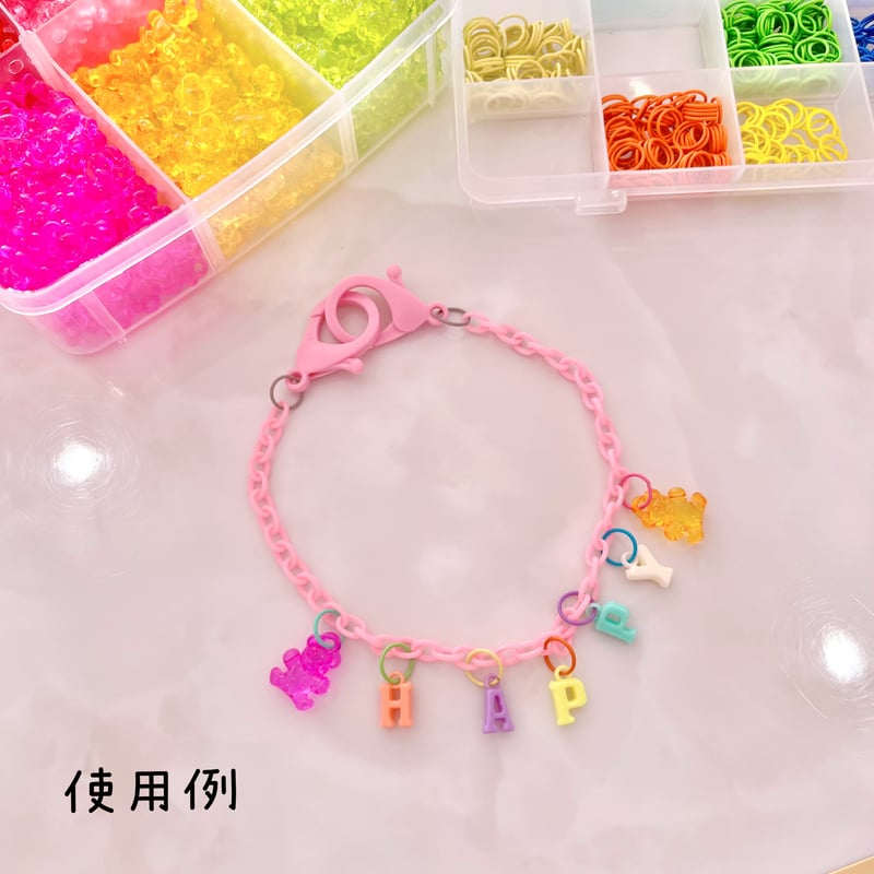 お得！カラフルチェーン ミックス 10本 ☆ハンドメイド☆パーツ☆素材