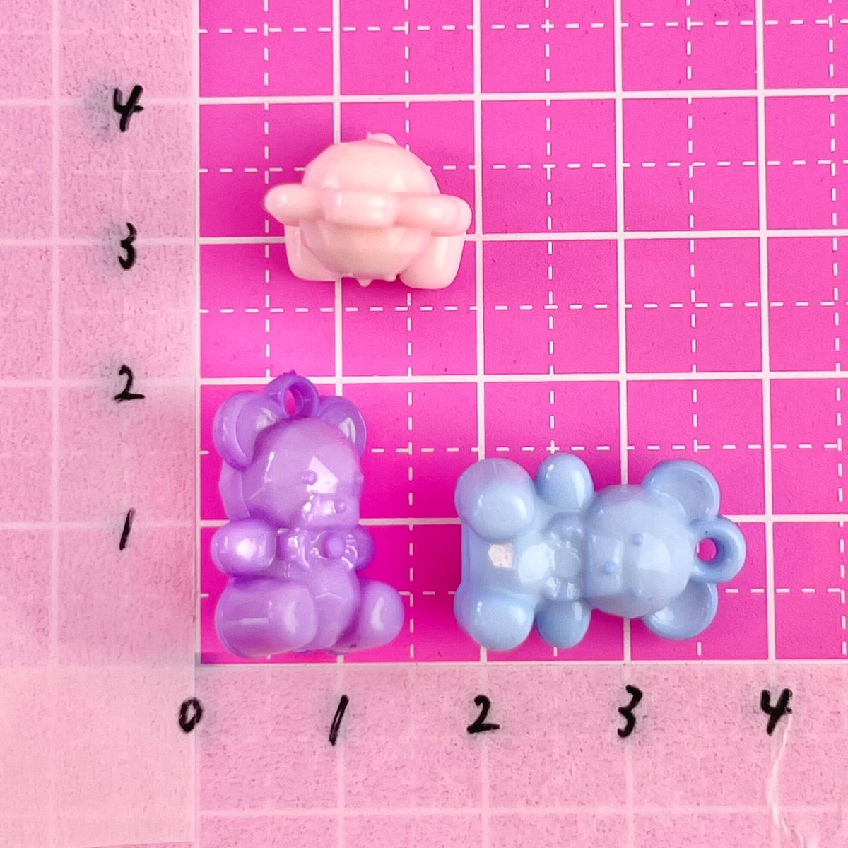 NO.2930✤チビくま ハンドメイド チャーム パーツ NO.2930✤チビくま ハンドメイド チャーム パーツ