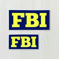 FBIシール（2枚入り）