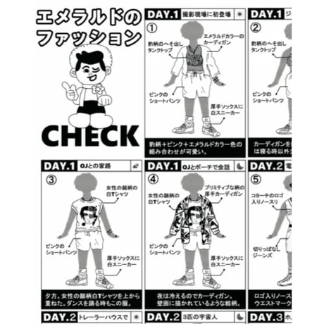 NOPE ZINE（登場人物紹介＆イラスト集）