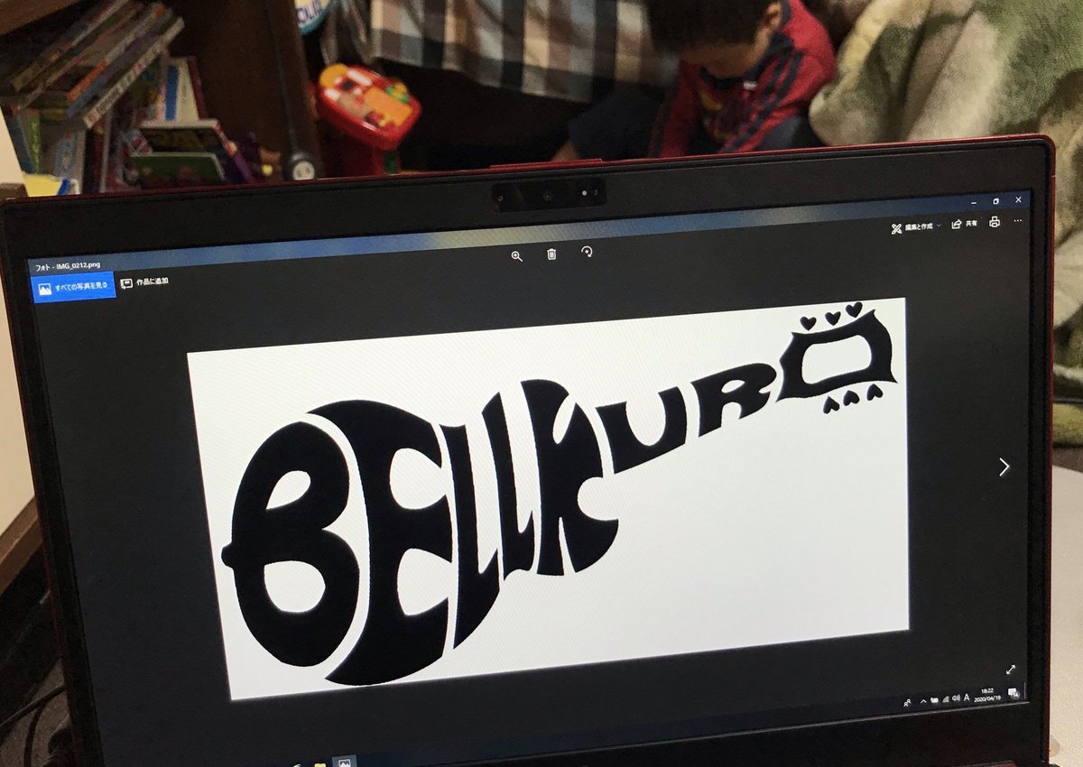 bellkuroロゴマークシール（モンキーズオマージュ） | bellkuro