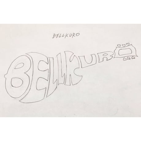 bellkuroロゴマークシール（モンキーズオマージュ）