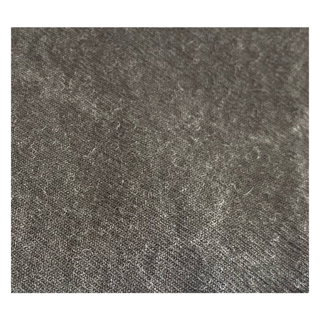 血染めの月　英語版4枚 Cotton/Wool Viyella 紀州備長炭染 50cm【SUMI-2070】 | ti