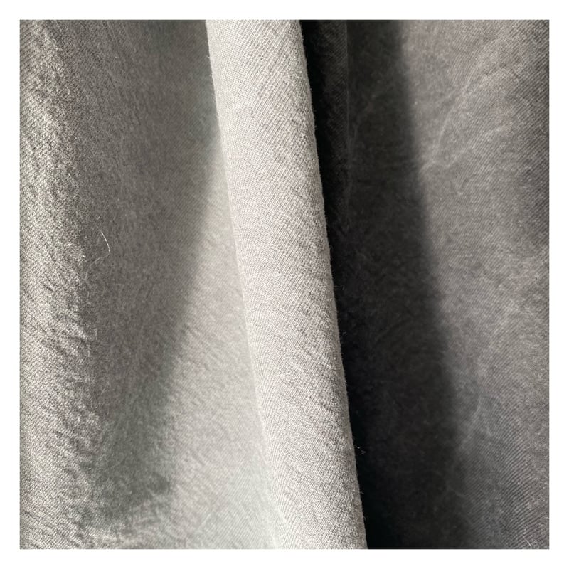 Cotton/Wool Viyella 紀州備長炭染 50cm【SUMI-2070】 | ti