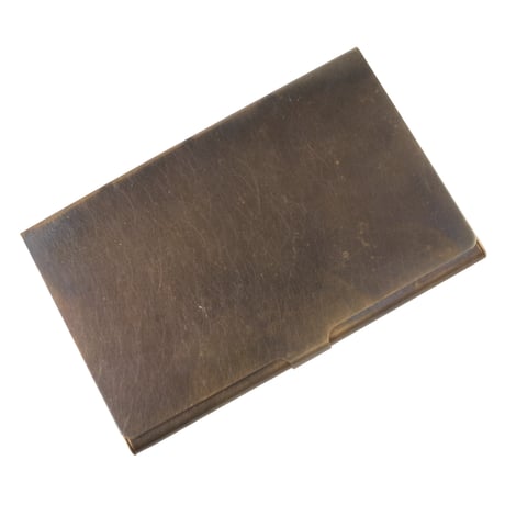BRASS CARDCASE+