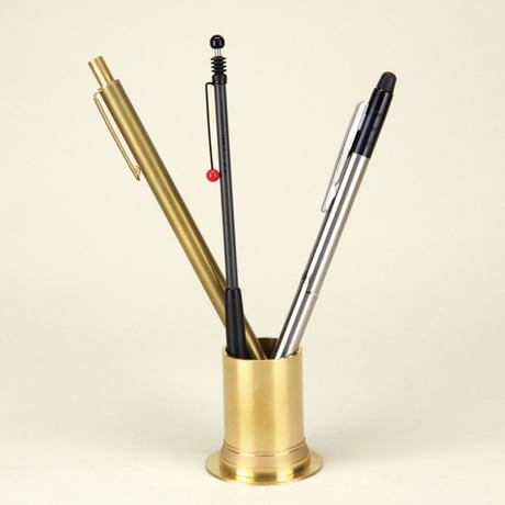 BRASS PEN STAND 02